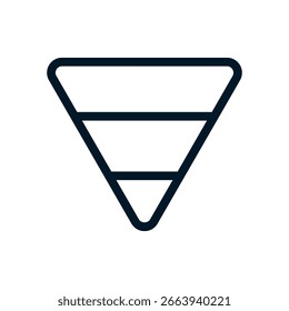 Ícone de tornado, Sinal de logotipo de vetor, Ilustração, forma, design, ícone UX UI, eps editáveis