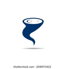 Tornado Symbol Vektorsymbol Design Illustration.