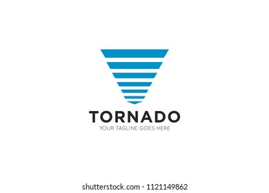 tornado logo, icon and symbol