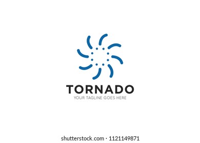 tornado logo, icon and symbol