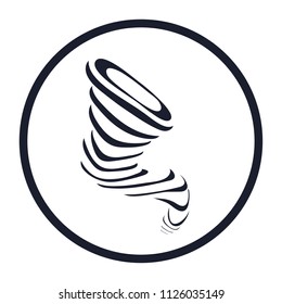 Tornado logo. Modern flat cartoons style vector illustration icons. Isolated on white background. Hurricane logo. Tornado. natural disaster logo. Can use as like logo for site, shop,company,firm.