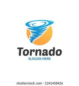 Tornado Logo Storm Icon Vector Illustration Stock Vector (Royalty Free ...