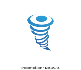 Tornado logo symbol vector illustration design