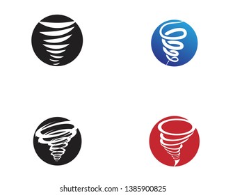 Tornado logo symbol vector illustration design