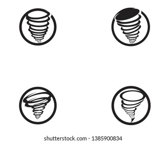 Tornado logo symbol vector illustration design