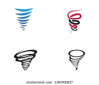 Tornado logo symbol vector illustration design