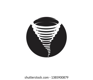 Tornado logo symbol vector illustration design