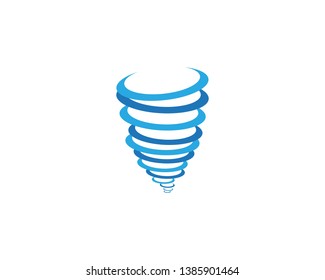 Tornado logo symbol vector illustration design
