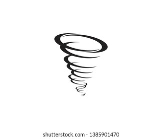 Tornado logo symbol vector illustration design