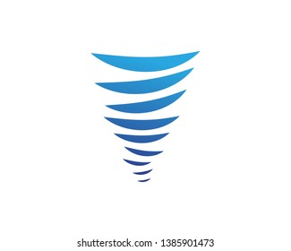Tornado logo symbol vector illustration design