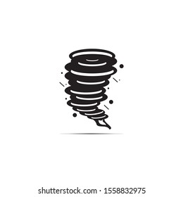 Tornado logo symbol vector illustration design