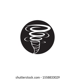 Tornado Logo Symbol Vector Illustration Design Stock Vector (Royalty ...