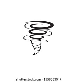 Tornado logo symbol vector illustration design