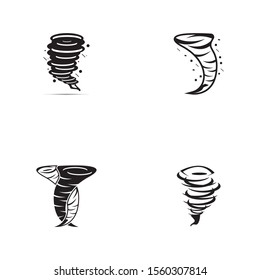 Tornado logo symbol vector illustration design