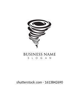Tornado logo symbol vector illustration design