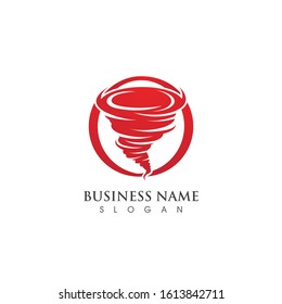 Tornado logo symbol vector illustration design