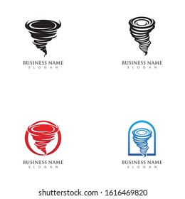 Diseño vectorial de símbolo Tornado