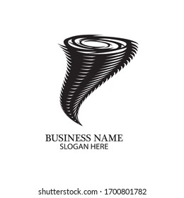 Tornado logo symbol vector illustration design