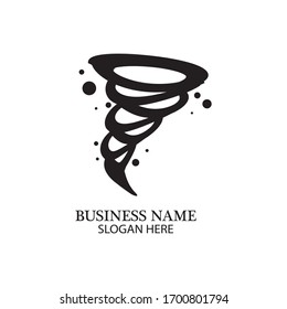 Tornado logo symbol vector illustration design