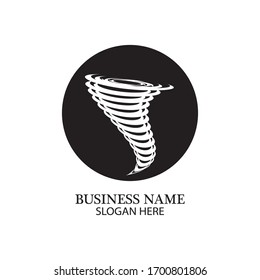 Tornado logo symbol vector illustration design