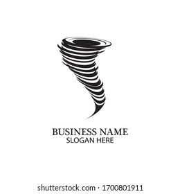 Tornado logo symbol vector illustration design
