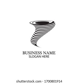 Tornado logo symbol vector illustration design