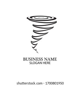 Tornado logo symbol vector illustration design