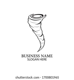Tornado logo symbol vector illustration design