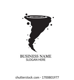 Tornado logo symbol vector illustration design