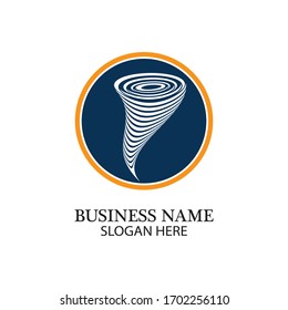 Tornado logo symbol vector illustration design
