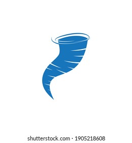 Símbolo de tornado diseño de ilustración vectorial