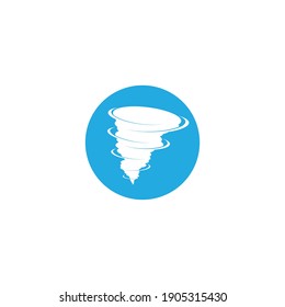 Símbolo de tornado diseño de ilustración vectorial