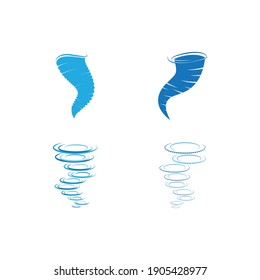 Tornado Logo Symbol Vector Illustration Design