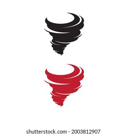 Tornado logo symbol vector illustration design