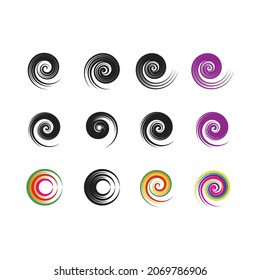 Símbolo de tornado diseño de ilustración vectorial