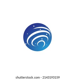 Tornado logo symbol vector illustration design