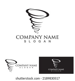 Tornado logo symbol vector illustration design
