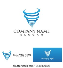 Tornado logo symbol vector illustration design