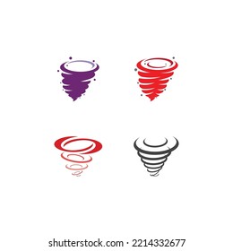 Tornado logo symbol vector illustration design