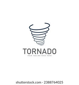 Tornado logo symbol vector illustration design