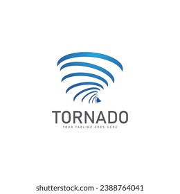 Tornado logo symbol vector illustration design