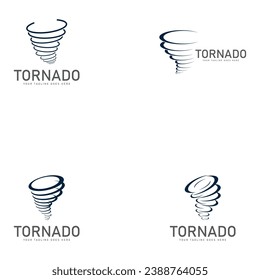 Tornado logo symbol vector illustration design