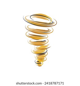 Tornado logo symbol vector illustration design