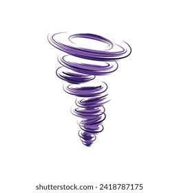 Tornado logo symbol vector illustration design