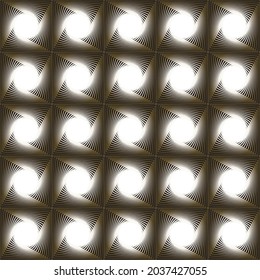 Tornado - Patrón decorativo moderno de adorno vectorial