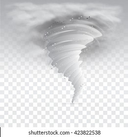 Tornado Sky Illustration.Vector