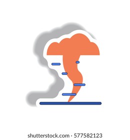 Tornado sticker