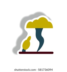 Tornado sticker