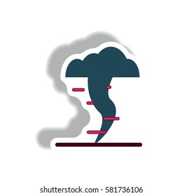 Tornado sticker