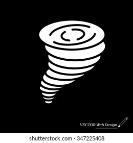 Tornado, vector icon